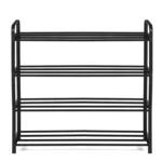 SAFEBET Multi-layer Shoe Rack Simple Painted Steel Household Assembly 4/5 Tiers