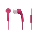 Slúchadlá Koss KEB/9i (doživotní záruka) ružová kompaktné slúchadlá do uší s mikrofónom a tlačidlom pre ovládanie hovorov • rozsah 18 Hz až 20 kHz • i