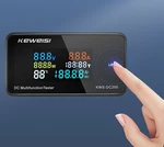 KWS-DC200 0-200V 0-100A DC Digital Display Voltage and Current Meter Color Screen Power Tempterature Tester Timer