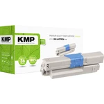 KMP toner  náhradný OKI 44973536 kompatibilná čierna 2200 Seiten O-T36
