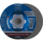 PFERD 64185125 Cc-Grind-Solid Sg Steel brúsny kotúč  125 mm  10 ks