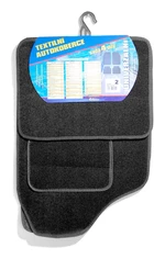 COMPASS Autokoberce textilní 4ks UNI vel.2 černé