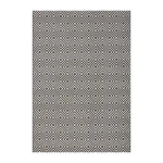 Čierno-biely vonkajší koberec NORTHRUGS Karo, 200 × 290 cm