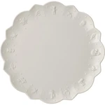 Biely porcelánový vianočný tanier Toy's Delight Villeroy&Boch, ø 29,5 cm