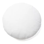 Biela výplň do vankúša Kave Home Fluff, ø 45 cm