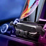 Bakeey Upgrade Metal Gravity Linkage Automatic Lock Air Vent Car Phone Holder for 4.7-6.5 Inch Smart Phone iPhone XS Max