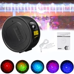 USB LED Star Projector Night Light 6 Colors Ocean Wave Galaxy Projection Lamp