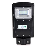 20W Waterproof Solar Street Light Outdoor without Mounting Pole, Light Control + Motion Sensor Solar Floodlight Security