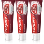 Colgate Max White Luminous zubná pasta pre žiarivé biele zuby 3 x 75 ml