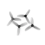 2 Pairs HQProp T76MMX3 T76 76mm 3-Blade 5mm Shaft Poly Carbonate Grey Propeller for Cinewhoop RC Drone FPV Racing