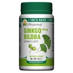 BIO PHARMA Ginkgo Biloba extrakt 40 mg 90+90 tabliet
