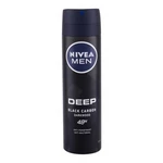 Nivea Men Deep Black Carbon 48H 150 ml antiperspirant pre mužov deospray