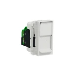 Schneider Electric Nová Unica datová zásuvka RJ45 kat.6 UTP bílá NU341418 1modul