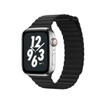 Remienok COTEetCI Loop Band na Apple Watch 38/40/41 mm, kožený, magnetický (WH5205-BK) čierny Tento elegantní a vkusný řemínek od společnosti COTEetCI