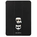 Puzdro na tablet Karl Lagerfeld and Choupette Head Saffiano na Apple iPad Pro 11" (KLFC11OKCK) čierne puzdro na tablet • určené na Apple iPad Pro 11" 