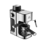 Espresso First Austria FA5475-2 čierne Pákový kávovar

Parní tryska a nádoba na 4 šálky.
Tlak 3,5 bar. 
Automatické vypnutí.
Nerezový filtr. 
Kontrolk