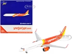 Airbus A321neo Commercial Aircraft "VietJet Air" White and Red 1/400 Diecast Model Airplane by GeminiJets