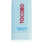 TOCOBO Cotton Soft Sun Stick ochranná hydratačná tyčinka s matným efektom SPF 50+ 19 g