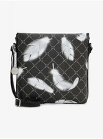 Black patterned crossbody bag Tamaris Anastasia Classic - Women's