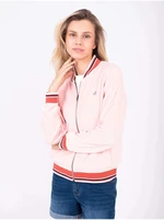 Light pink women's bomber jacket Brakeburn - Women