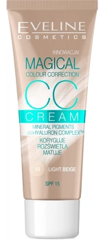 EVELINE CC Cream Magical Colour Correction - světlá béžová 30 ml