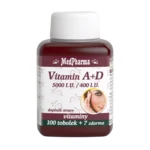 MEDPHARMA Vitamín A+D ( 5000 I.U./ 400 I.U.) 107 tobolek