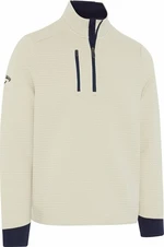 Callaway Midweight Textured 1/4 Zip Mens Fleece Ovăz XL