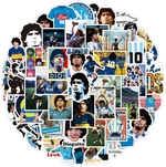 10/50PCS Football God Maradona CR Msi Club Sport Graffiti Stickers Bike Guitar Laptop PVC Waterproof Fans Kids Sticker Toys