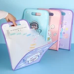 13 Grids Portable A4 File Folder Document Bag Large Capacity PP Vertical Organ Box Office Paper Storage Organize Bag