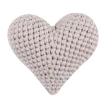 Y55B Small Knitting Beads Cute Hearted-shaped Crochet Knitting Beads Baby Pacifier