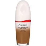 Shiseido Revitalessence Skin Glow Foundation lehký make-up s rozjasňujícím účinkem SPF 30 odstín Suede 30 ml