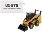 CAT Caterpillar 272D3 Skid Steer Loader with Operator Yellow "High Line" Series 1/32 Diecast Model by Diecast Masters