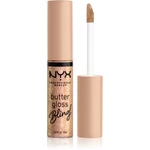 NYX Professional Makeup Butter Gloss Bling lesk na pery trblietavý odtieň 01 Bring The Bling 8 ml