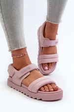 Women's Big Star Platform Sandals - Pink