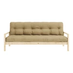 Musztardowa rozkładana sofa 205 cm Knob – Karup Design