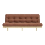 Sofa wielofunkcyjna Karup Design Lean Raw Clay Brown