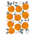 Zestaw naklejek dziecięcych 10 szt. 30x42 cm Oranges – Lilipinso