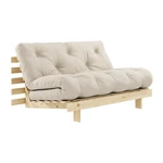 Sofa rozkładana Karup Design Roots Raw/Beige