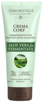 Erboristica Ochranný tělový krém s fermentovanou aloe vera šťávou 200 ml