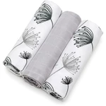 T-TOMI TETRA Cloth Diapers HIGH QUALITY látkové plienky Dandelions 70x70 cm 3 ks