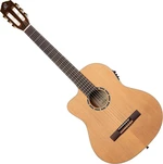 Ortega RCE131SN-L 4/4 Natural Guitarra clásica con preamplificador