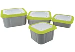Matrix krabička Grey/Lime Bait Boxes Solid Top 1.1pt (0,63l)