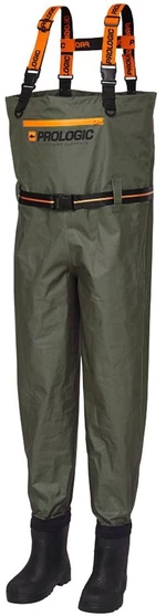 Prologic brodící kalhoty Inspire Chest Bootfoot Wader Eva Sole Green XXL 46/47