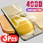 3Pcs For Huawei Nova 11 11i 10z 9 8i 10 SE Youth Y71 Y91 Y60 Y61 Y70 Plus Y90 P50 Mate 50 Screen Protective Hydrogel Film
