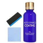 High Gloss Ceramic Car Coating Kit Anti-scratch Car Polish Sealant 30ML Hydrophobic Top Coat Polish Car Paint Sealant Detail