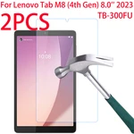 3 Packs Lenovo Tab M8 (4th Gen) 2023 8.0 inch Screen Protector TB300FU Tempered Glass Screen Film for Lenovo Tab M8 4th