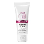 Body Care SPA Bath Scrub Exfoliation Chicken Skin And Oil Control Whitening Scrub Vitamin C Walnuts Body Exfoliator