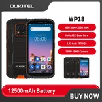 Oukitel WP18 12500mAh Android 11 Rugged Smartphone 5.93" 4G+32G Mobile Phone Helio A22 13MP Quad Core Cell Phone