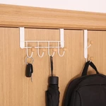 Clothes Hat Hanging Hooks Home Organization Multi-function Punch-free Scarf Coat Storage Commodity Shelf Towel Hanger Hanger