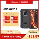 Cubot KingKong 7 Rugged Smartphone IP68 Waterproof 5000mAh 6.36" FHD+ 64MP AI Triple Camera 8GB+128GB NFC Android 11 Cellphone